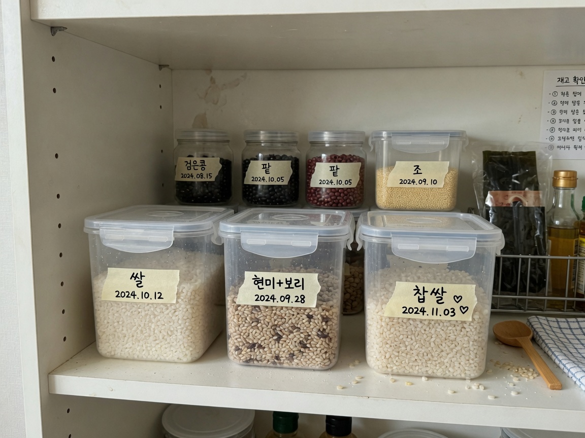 쌀 대용량 보관, 벌레·습기 막는 밀폐 기준 — 가이드 이미지 3